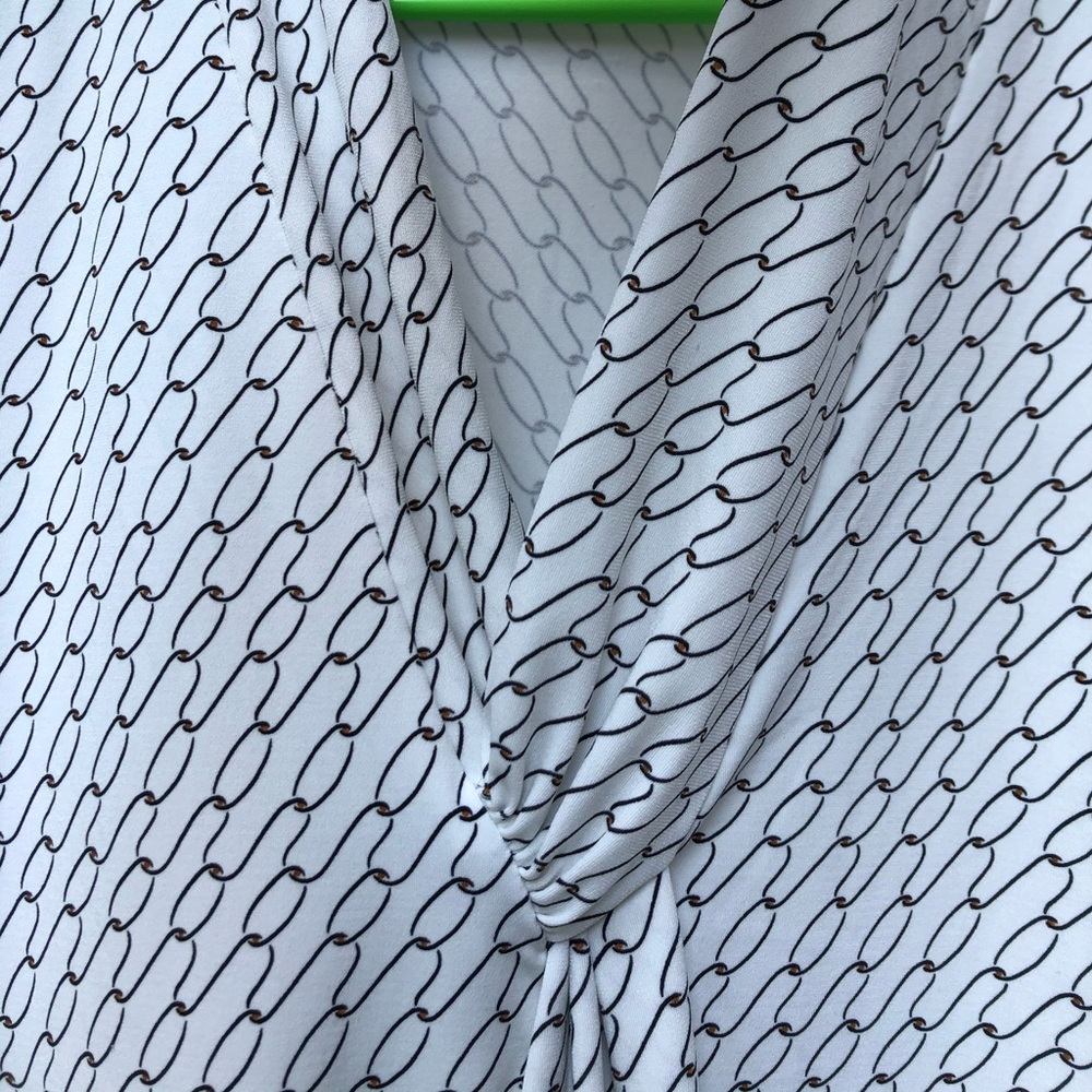 Ann Taylor Chain Link Blouse - Picture 4 of 10